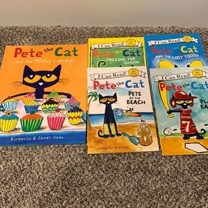 Pete the Cat books.